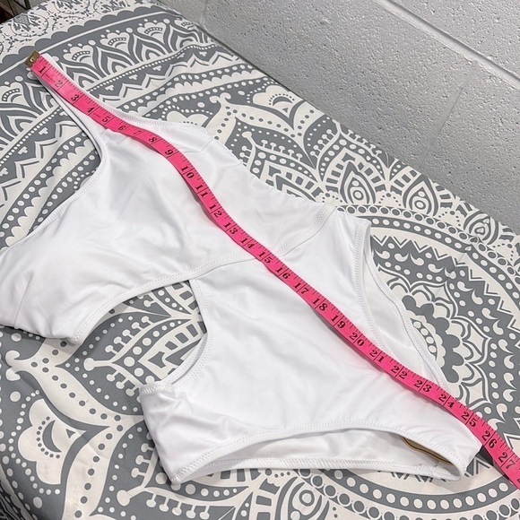 NWT Shekini one piece white bathing suitβββββββββ - Picture 12 of 13